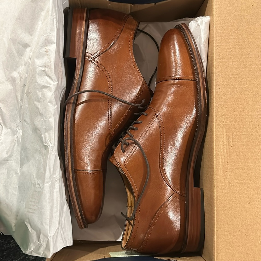 Cole Haan Men’s Modern Classics Cap Toe Oxfords